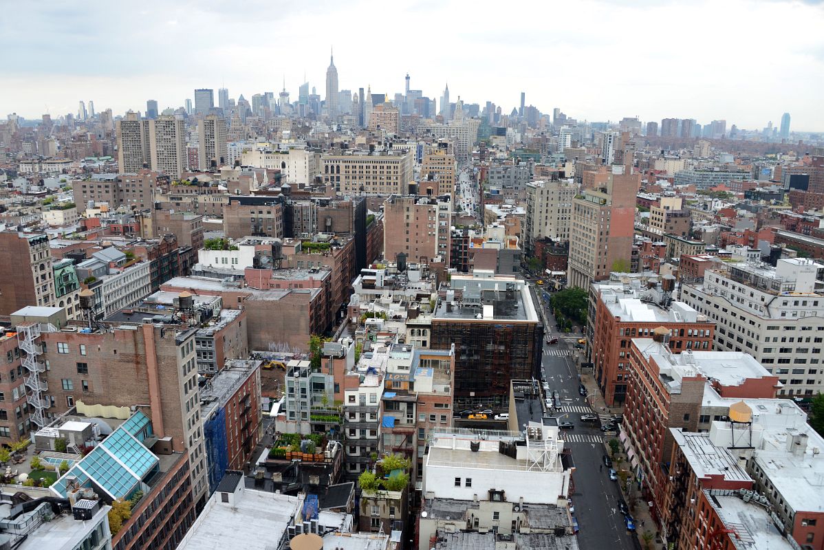 09-02 Manhattan Including Empire State Building From Rooftop NoMo SoHo New York City